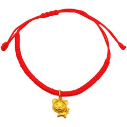 조디악 사인 포춘 비드 보석 anklet Zodiac Year