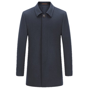 Yager regular autumn lapel coat