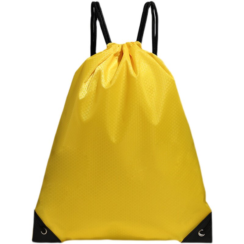 Custom Printed Waterproof Sports Drawstring Bag Backpack