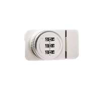 Code lock plug-in door wardrobe cabinet glass door drawer lock micro punch-free code lock anti-theft lock 824