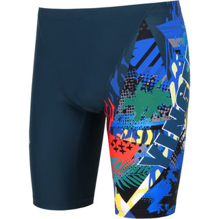 英发泳裤游泳裤男士长款五分专业速干成人泳衣竞速运动大码Y3808