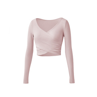 Long-sleeved yoga wear xudi high-end women's cross-over back