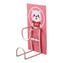 Basin hook storage rack kitchen bathroom basin rack bathroom wall-mounted hanging basin artifact no punching strong adhesive hook