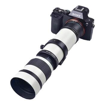 420-1600mm F8.3 ເລນຄູ່ມືພາຍໃນປະເທດ telephoto ຊູມ telephoto SLR moon exploration bird photography landscape