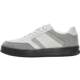LiLang official cow leather contrast stitching casual sneakers