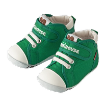 MIKIHOUSE childrens toddler shoes mens and womens baby shoes soft soles lightweight stable comfortable and breathable baby shoes