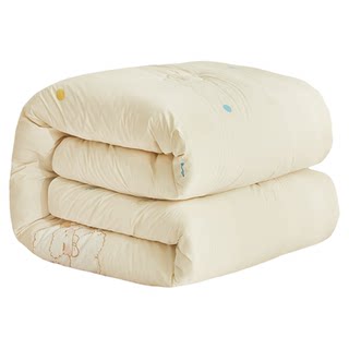 Luolai children's class a anti-mite double-layer australian imported 100% wool quilt student four-season quilt winter quilt baby quilt core