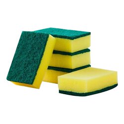 [40 Piece Kitchen Cleaning Set] Steel Ball Scouring Pad Scrubbing King Sponge Block Dishwashing Rag Brush Pot