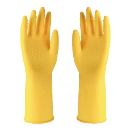 Thickened rubber gloves, durable, non-slip, waterproof and wear-resistant