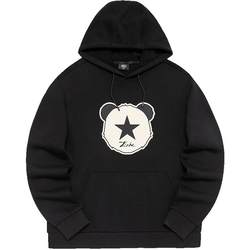 ແບດເຕີຣີ Panda丨Hongxing Erke sweatshirt ຜູ້ຊາຍພາກຮຽນ spring ຜູ້ຊາຍທີ່ບໍ່ຢ້ານກົວແບບດຽວກັນຄູ່ນ່ຶວ່າງ hooded sweatshirt top