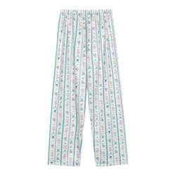 Xinbangbang Homedress New Cartoon Pajama Pants Elastic Waist Casual Pants ແມ່ຍິງສາມາດໃສ່ນອກຍ່າງ Pants