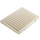 Kitchen sink silicone drain mat food-grade dishes and chopsticks slope water control rack pool countertop thickened drainage mat