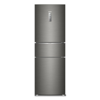 Haier refrigerator three-door household ultra-thin small double-door medium-sized inverter first-class energy efficiency air-cooled frost-free 253L