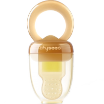Shixi bite bite music baby teether baby bite bite music fruit food supplement baby eating fruit teething stick 1 piece