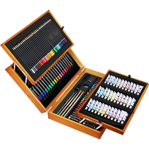 Complete set of painting tools childrens painting tool set brush set gift box primary school student watercolor pen girl art