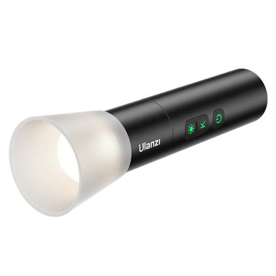 Ulanzi优篮子摄影手电筒补光灯氛围拍摄变焦聚光影人像打光造影灯