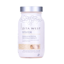 ZitaWest Pregnant Pregnant Women Special Active Folic Acid Conditioning Complex Vitamin Folate 60 Grain UK Imports