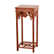 Table à fleurs en acajou support à fleurs salon en bois massif de style chinois étagère en acajou sur pied support à bonsaï table dappoint multicouche table de téléphone dangle