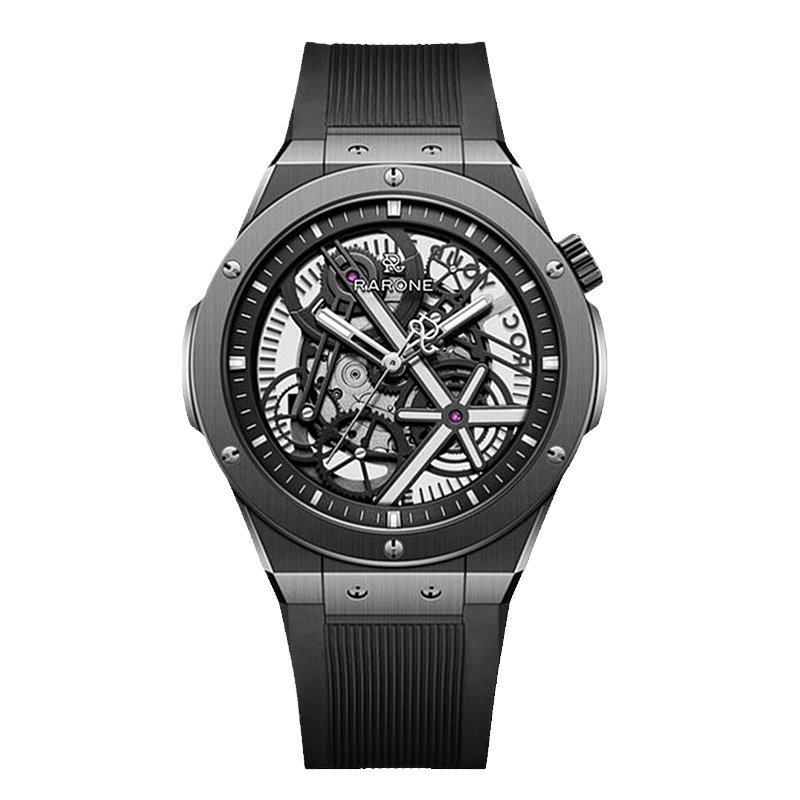Renault Fully Skeleton Casual Men's Luminous Mechanical Watch