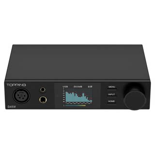 TOPPING拓品DX5II 全平衡解码耳放一体机hifi发烧音频DAC 蓝牙5.1
