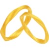 Saturday blessing gold-denominated solid gold ancient method Möbius ring lasting love ring holiday new holiday gift