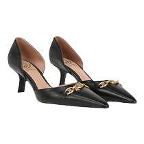 SAM EDELMAN 2024 autumn new style French pointed toe side hollow air quality stiletto high heels for women BILLIE