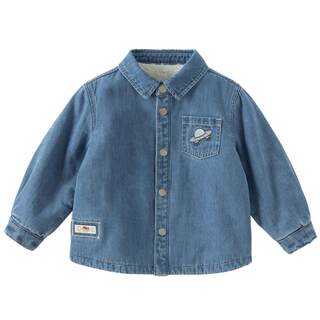 David bella boys' denim shirt