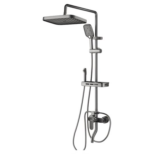 包安装精铜花洒套装家用卫浴洗澡喷头一体增压淋浴器淋雨2025新款