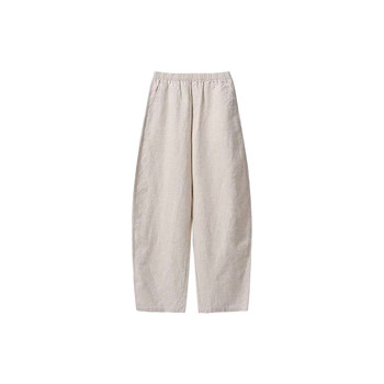 Lazy summer ໃສ່ pants linen ເພດານ