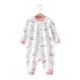 贝肽斯儿童睡衣秋冬加厚纯棉睡袋男女宝宝连体睡衣四季长袖家居服