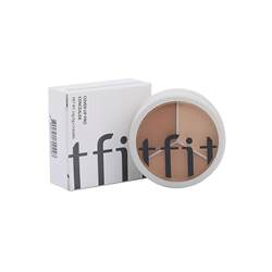 TFIT concealer ສາມສີ tifit ແຜ່ນ concealer ປົກປິດຈຸດເທິງໃບຫນ້າຢ່າງເປັນທາງການຮ້ານ flagship ຂອງແທ້