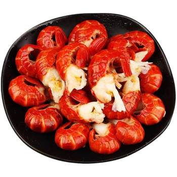 24-year-old shrimp tails are really big without ice