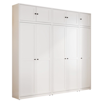 Light luxury wardrobe simple assembly iron sheet odor-free storage cabinet home bedroom iron art Changhong glass combination wardrobe