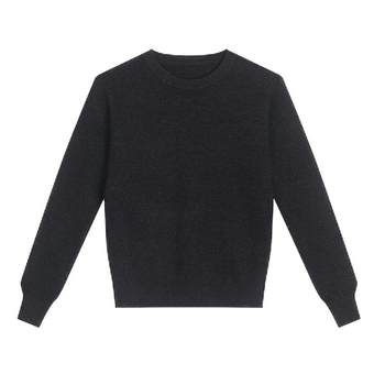 OCT SW October Sweater Merino Australian Wool Men's All Wool Basic Round Neck Pullover Knitted Wool Sweater