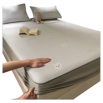 Fitted sheet model 2024 new Bingdoudou mat summer day soft straw mat mat ice silk student dormitory single three-piece set