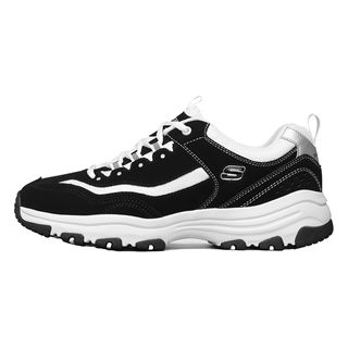 Skechers Autumn Men's Thick Soled Panda Shoes for Light Sports