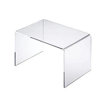 Acrylic desktop shelf transparent height-enhancing cosmetics