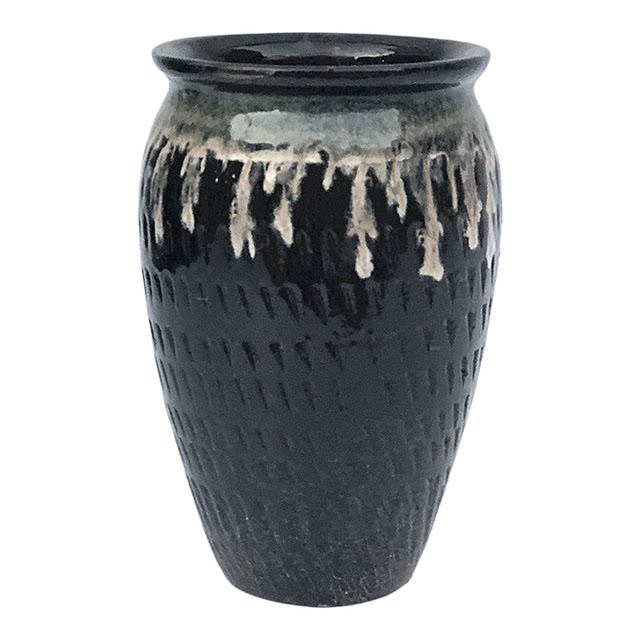 Clay pot retro ceramic stoneware breathable root nourishing pot