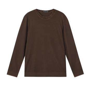 Graphite wool carsyda sweater crew neck Graphite wool carsyda sweater crew neck