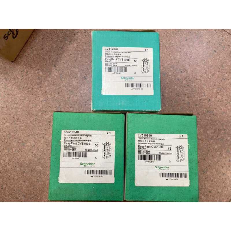 Schneider Molded Case Circuit Breaker Cvs100E 50A—Negotiable Price