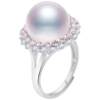 Demi 12-13mm Freshwater Pearl Ring S925 Silver
