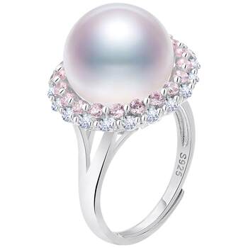 Demi 12-13mm freshwater pearl ring s925 silver