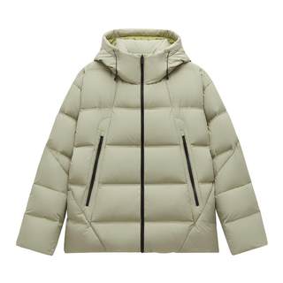 蕉内氢气502Cloud男士防风连帽斜分割面包羽绒服保暖外套新款冬装