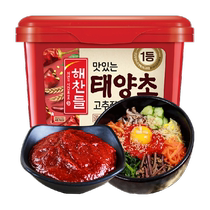 Korean imported gourmet chili sauce stone pot bibimbap barbecue barbecue dipping hot pot base stir-fried rice cake sauce 500g