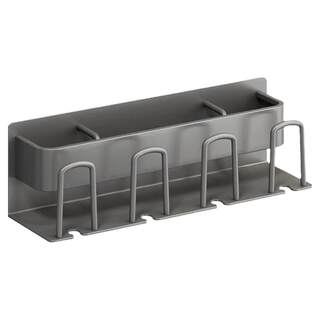 Toothbrush rack without punching gun ash bathroom