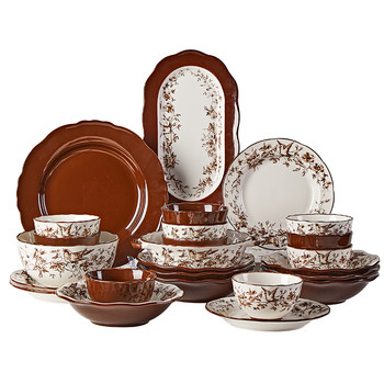 Medieval style tableware set 2025 new style high value