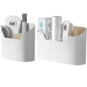 Lazy corner punch-free organizing storage rack kitchen