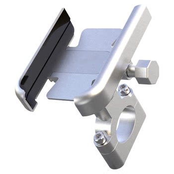 Aluminum alloy mobile phone rack electric motorcycle battery bicycle shockproof car navigation mobile phone rack takeaway