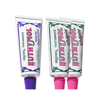 Yuezimu whitening toothpaste pink and purple combination 106g*3