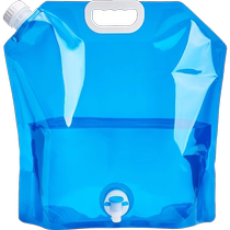 Eau Bag extérieur Grande capacité Eau Sac Camping Eau Stockage Bac en plastique Portable Folding Bucket Onboard Mountaineering Water Bag Bag
